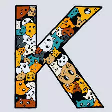 stylish k name dp